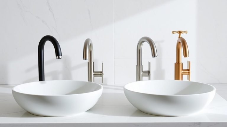 top vessel sink faucets