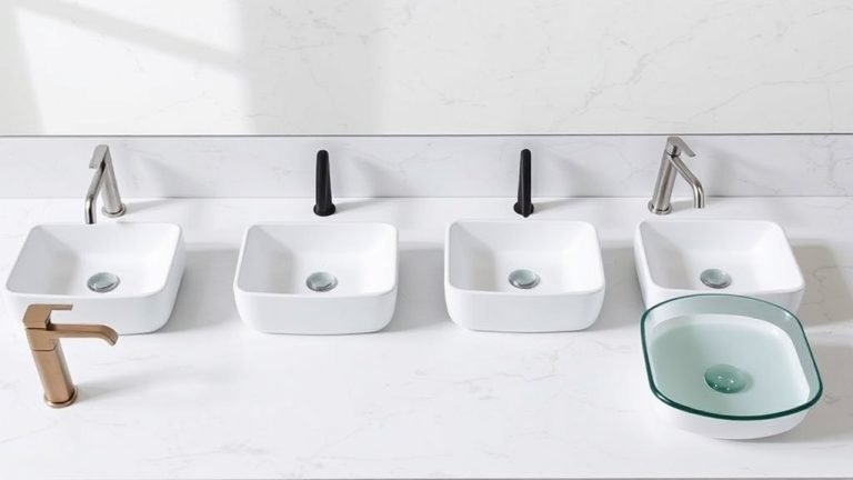 top vessel sink faucets