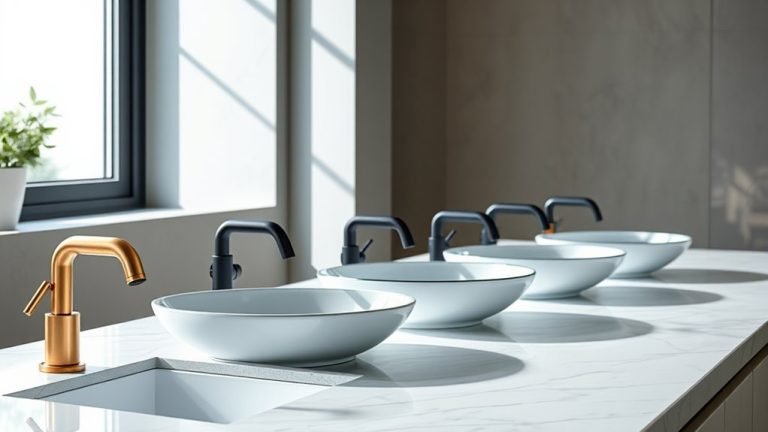 top vessel sink faucets