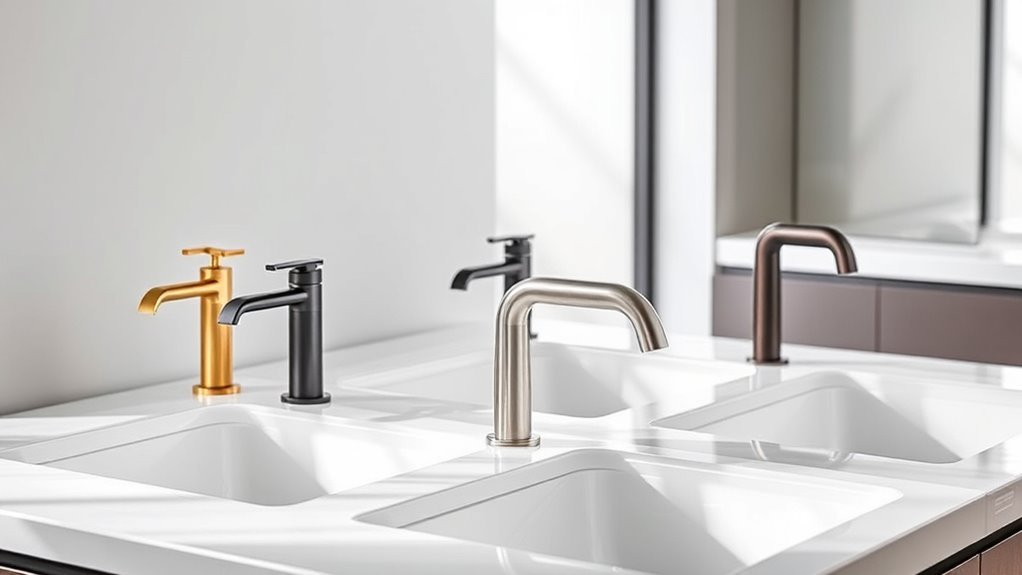 top vessel sink faucets