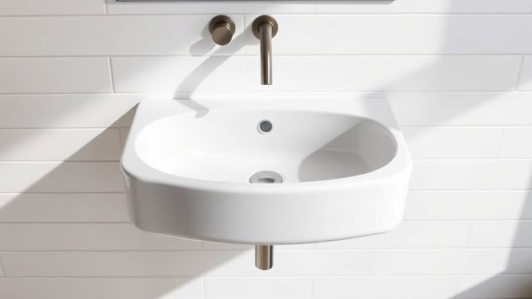 top wall mount sink