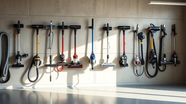 top wall mounted garage vacuums