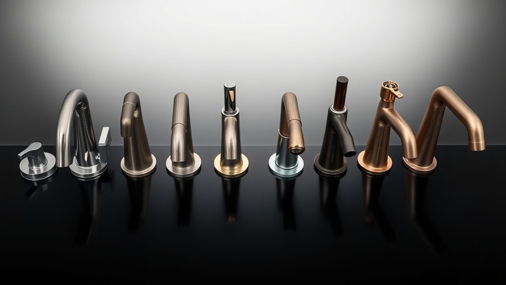 top washing machine faucet materials