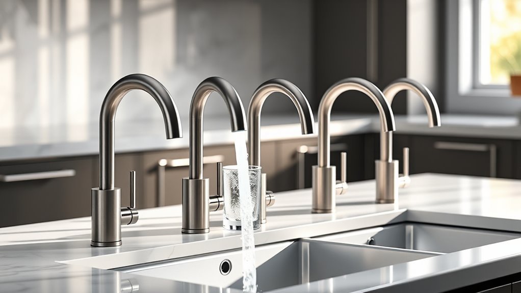 top water filter faucets