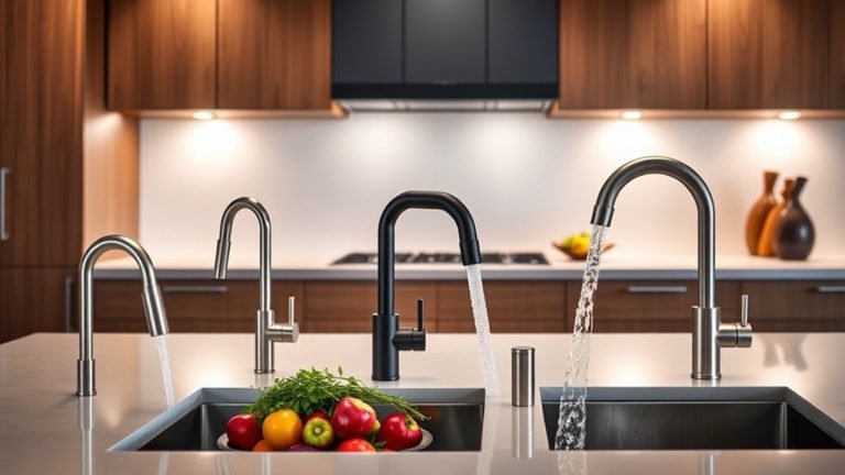 touch activated kitchen faucets