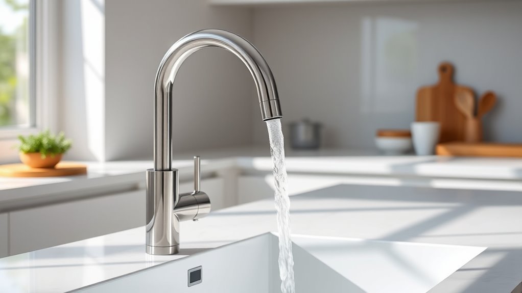 touchless kitchen faucet options