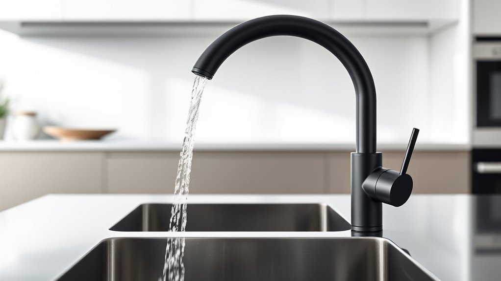touchless kitchen sink faucets