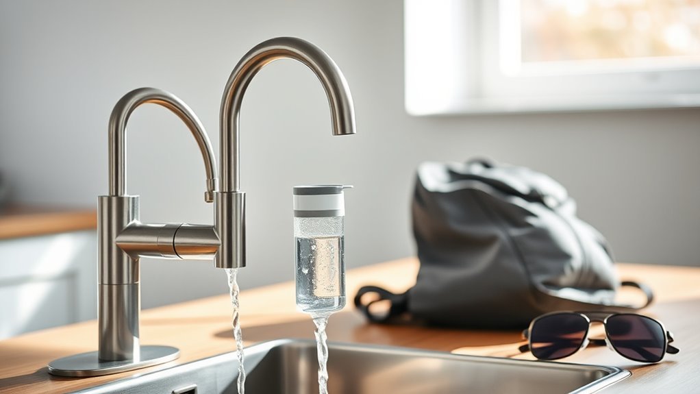 travel friendly water filtration