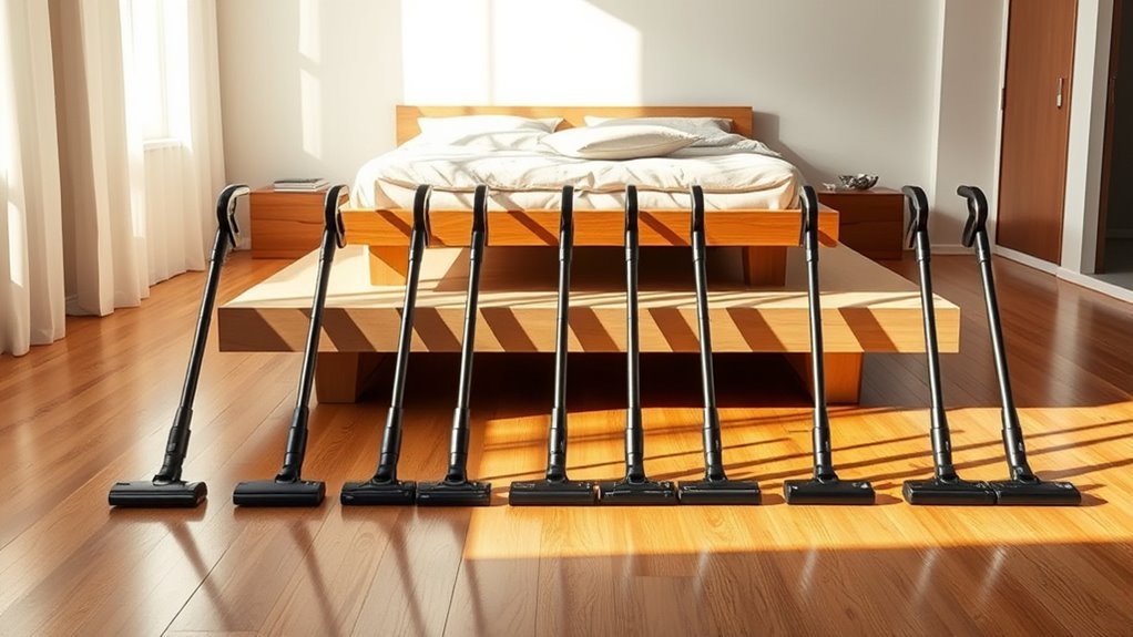 under bed vacuum options