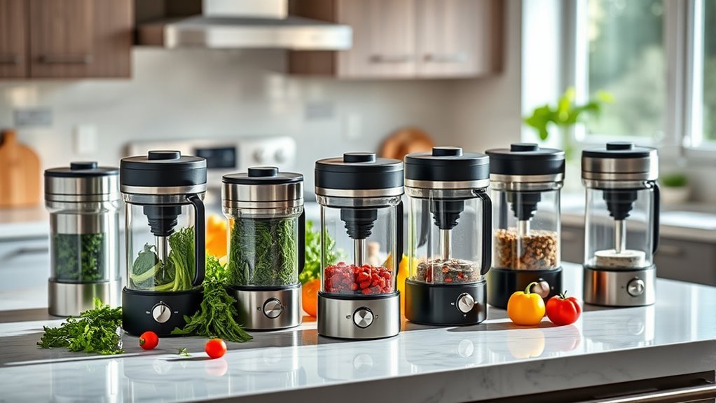 vacuum marinators for flavor