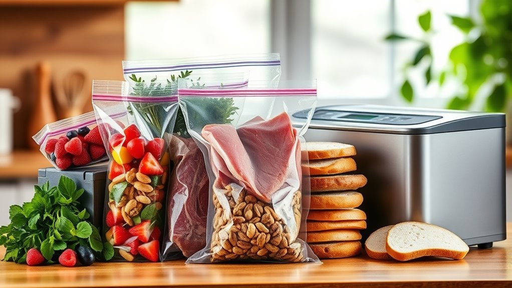 vacuum seal for freshness