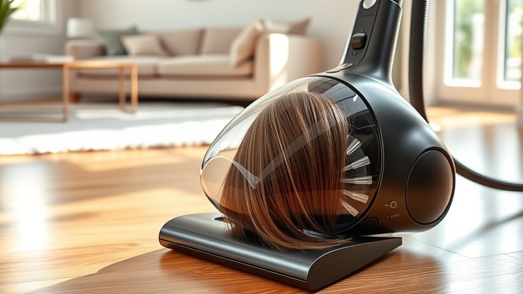 vacuums for long hair