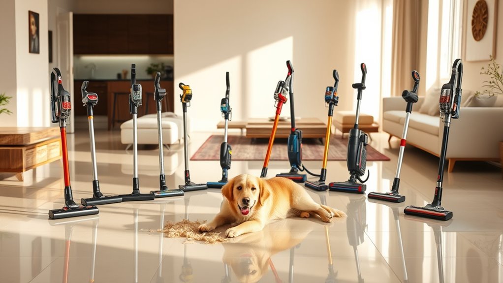 vacuums for tile and pets