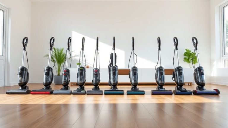 vacuums with brushroll control