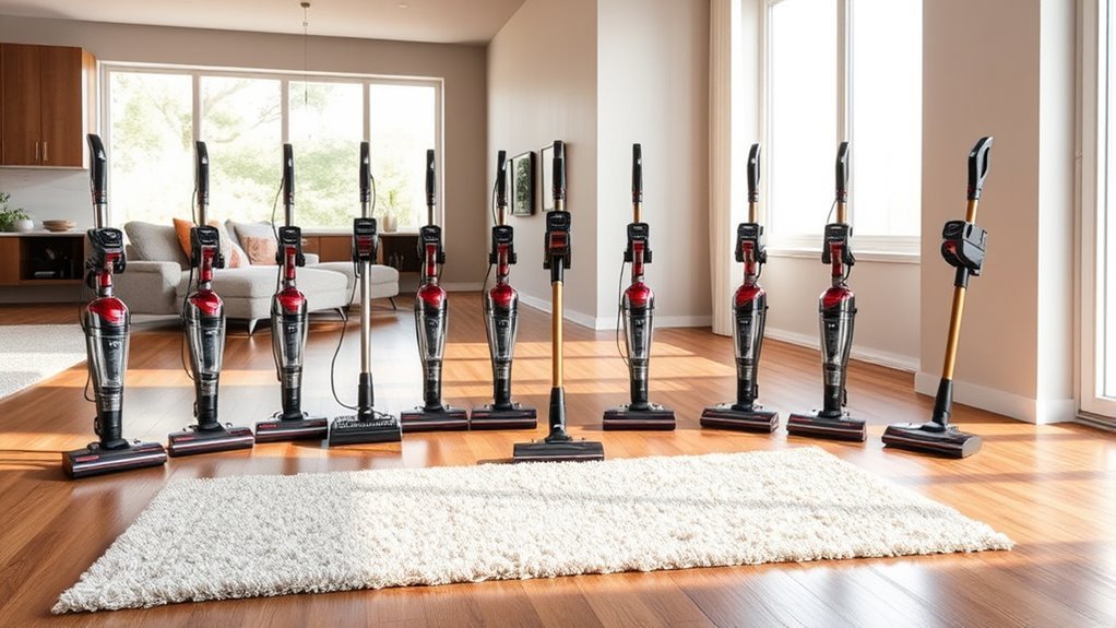 versatile dual floor vacuums