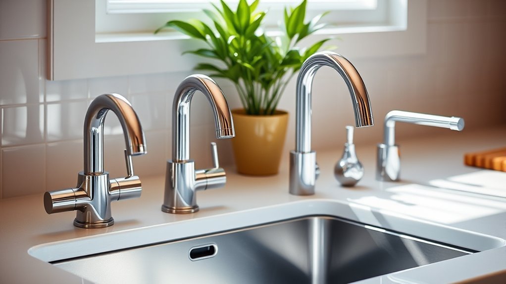 water efficient faucets for sinks