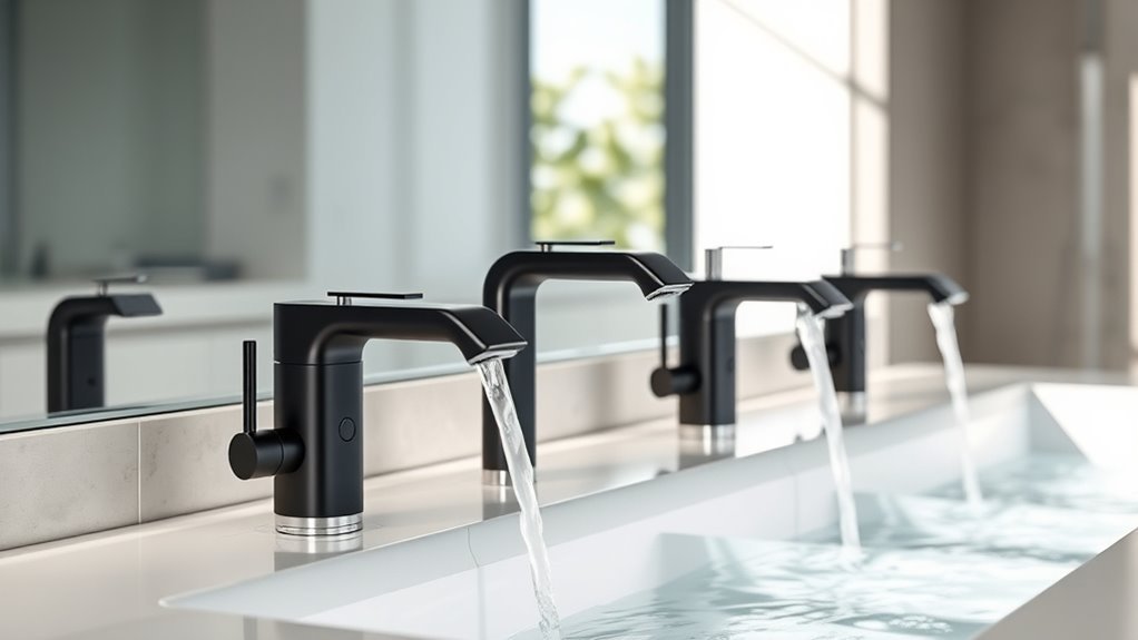 water saving automatic faucets