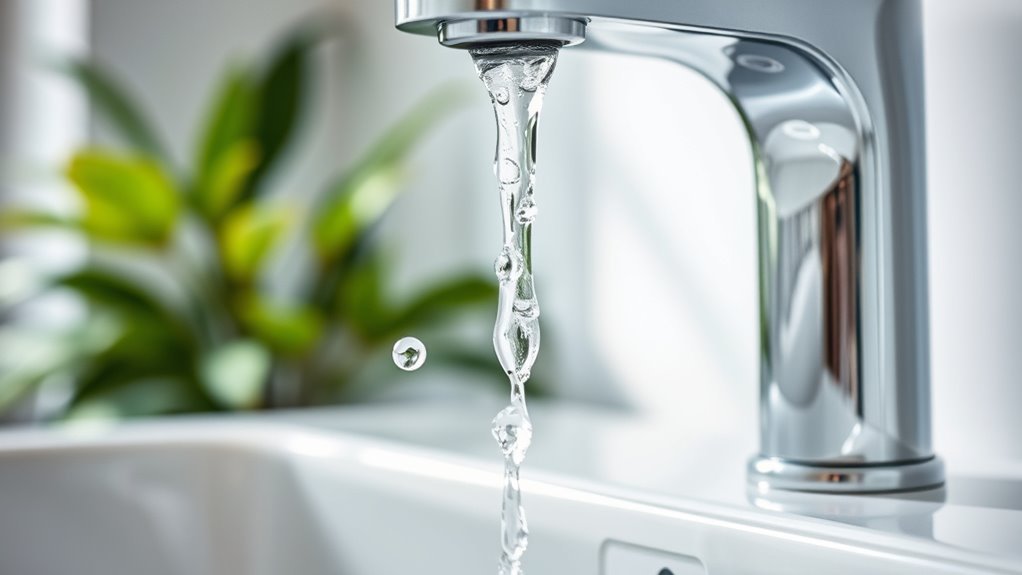 water saving faucet flow rates