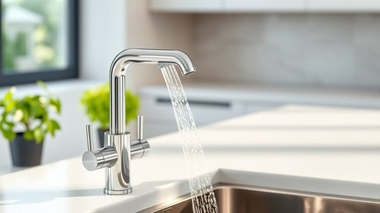 water saving kitchen faucets