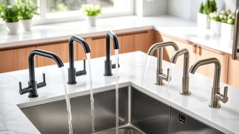 water saving kitchen faucets
