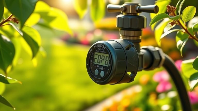 water saving outdoor faucet timers