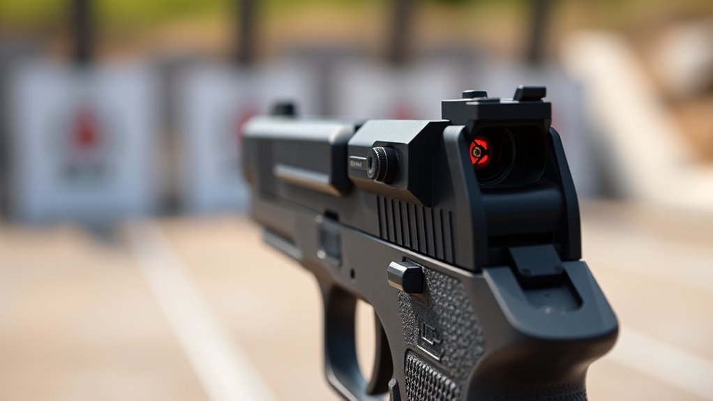 top 9mm pistol red dot