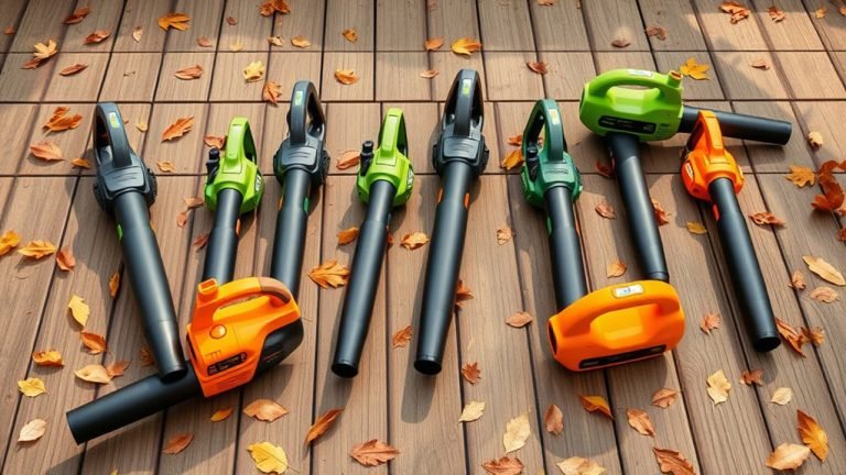 top electric leaf blowers