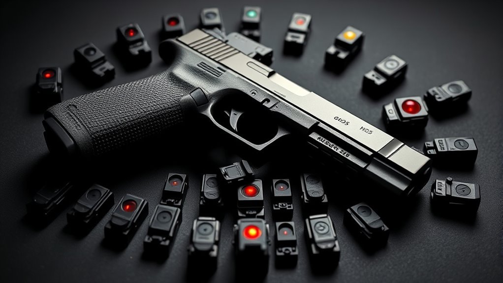 top glock 45 mos sights