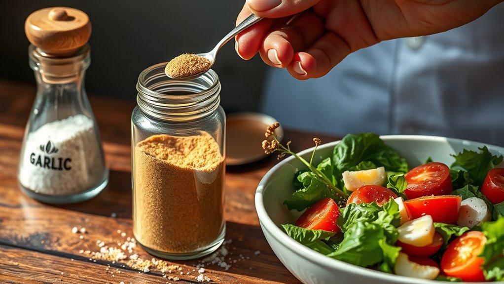 adjust salt gradually carefully