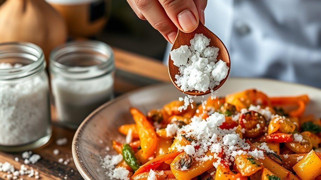adjust salt volume accurately