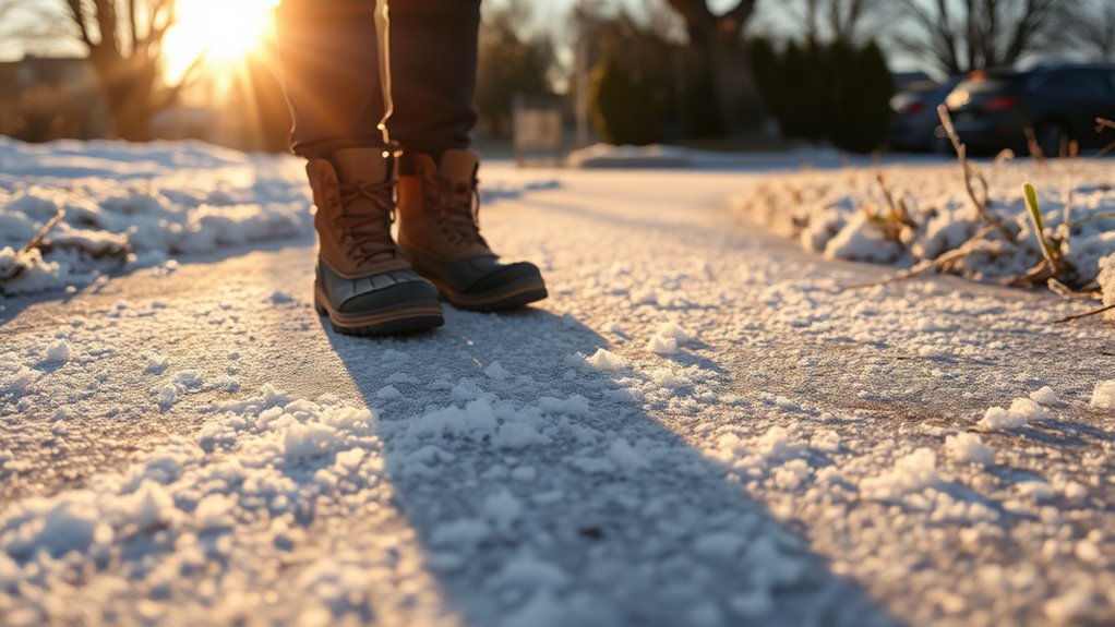 best driveway salt application tips