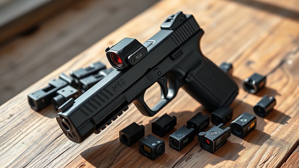 best mp shield plus sights