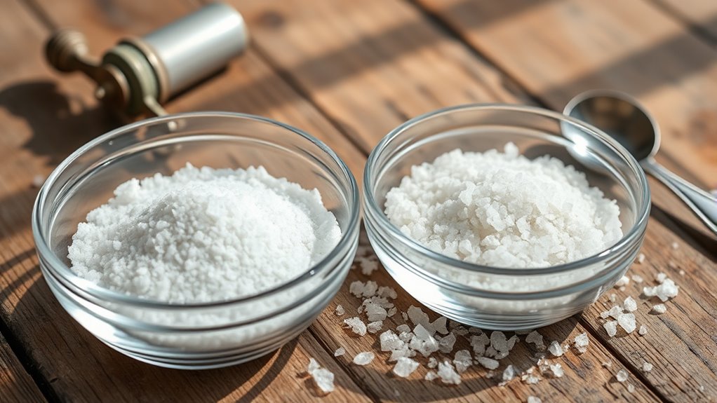 canning salt differs from table salt