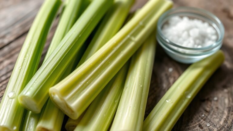 celery s natural salt content