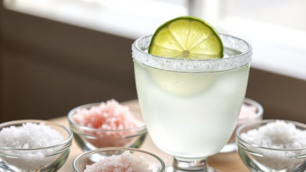 choose coarse flavored salts