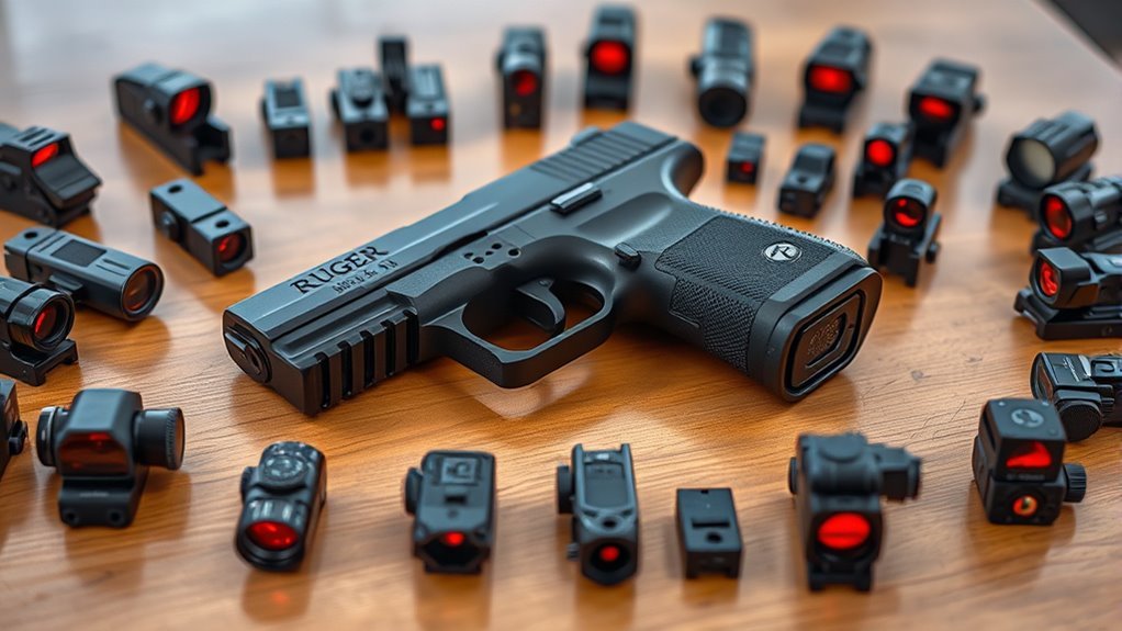choose durable compatible red dot