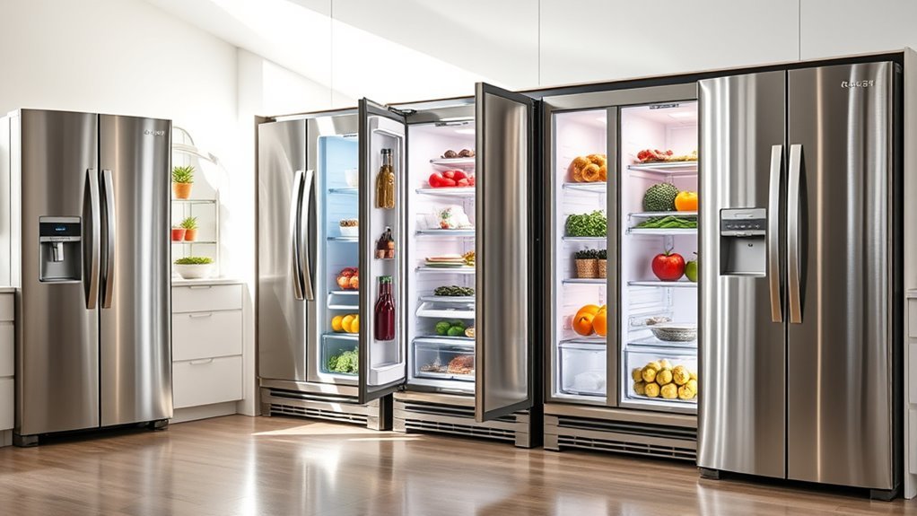 choose efficient stylish fridge