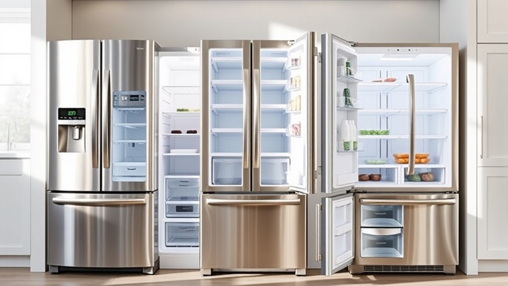 choose efficient stylish refrigerator