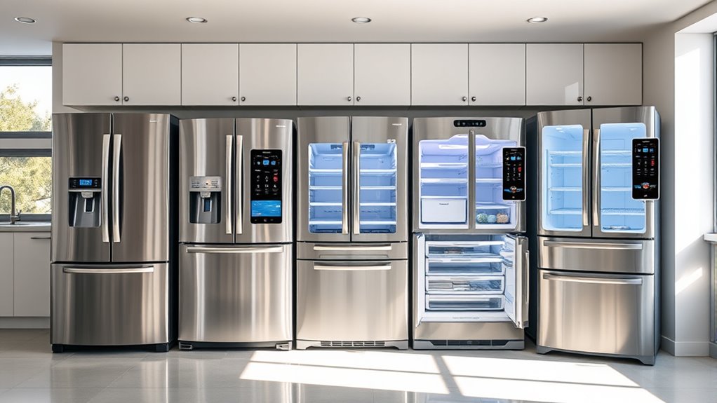 choose efficient stylish refrigerator