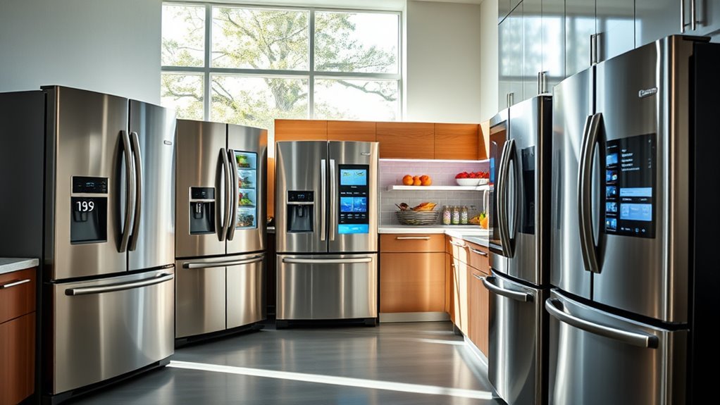 choose efficient stylish refrigerator
