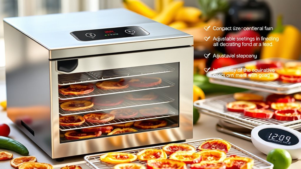 choose efficient user friendly dehydrator