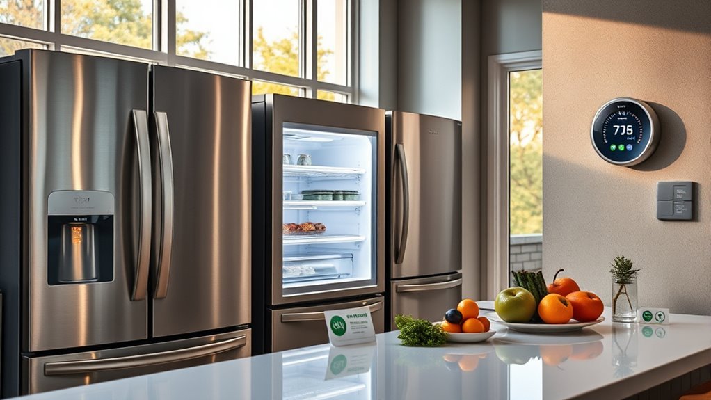 choose energy efficient refrigerator features