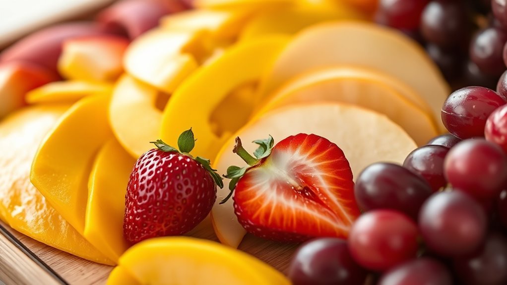 choose ripe uniform slices