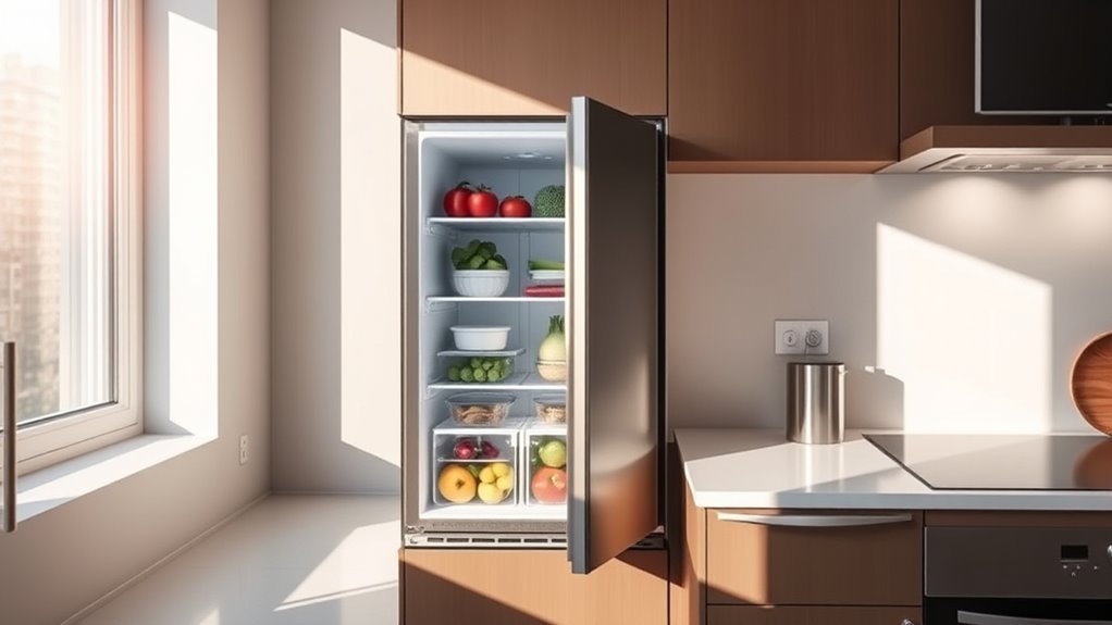 choosing compact efficient fridge
