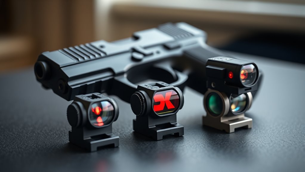 choosing compatible durable red dot