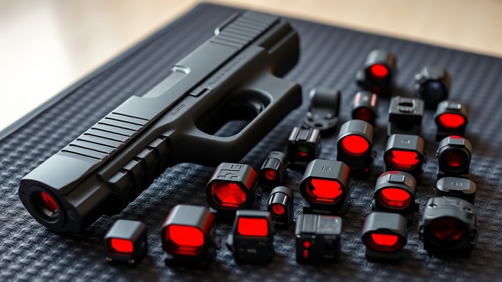 choosing glock 19 red dot