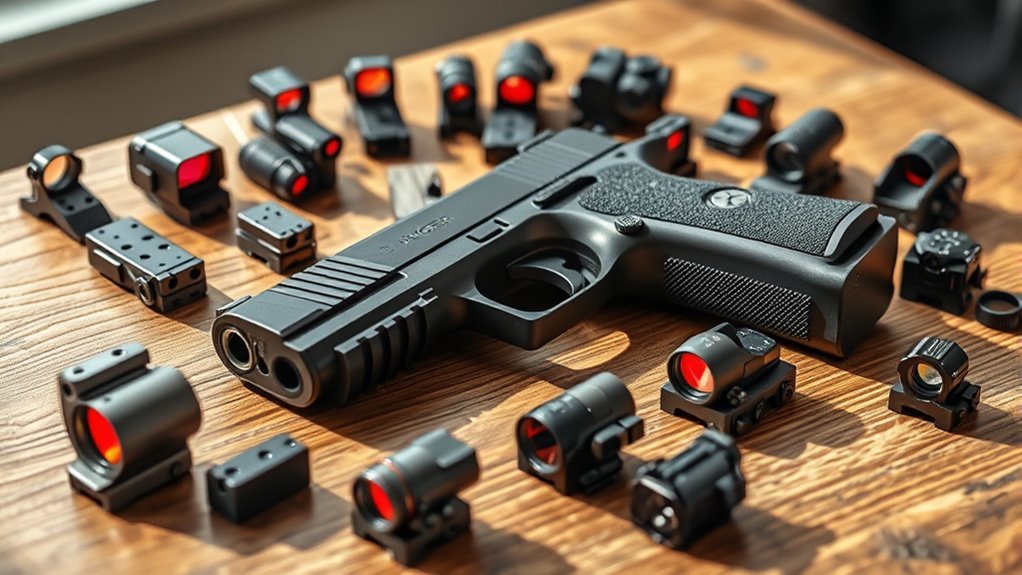 choosing ruger mark iv red dot