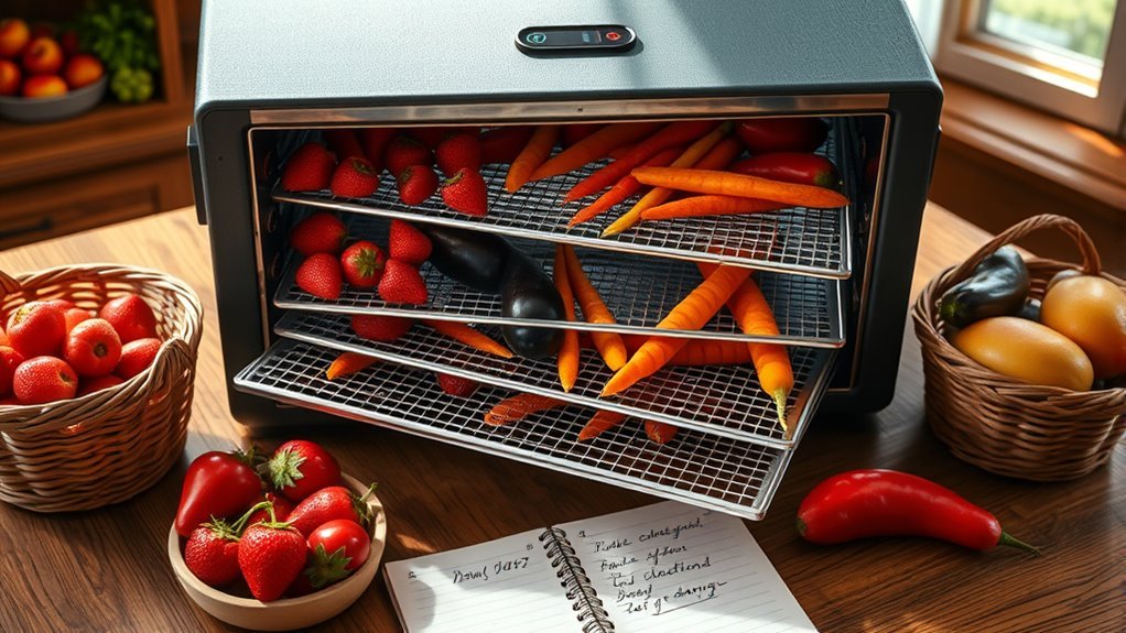 choosing suitable dehydrator items