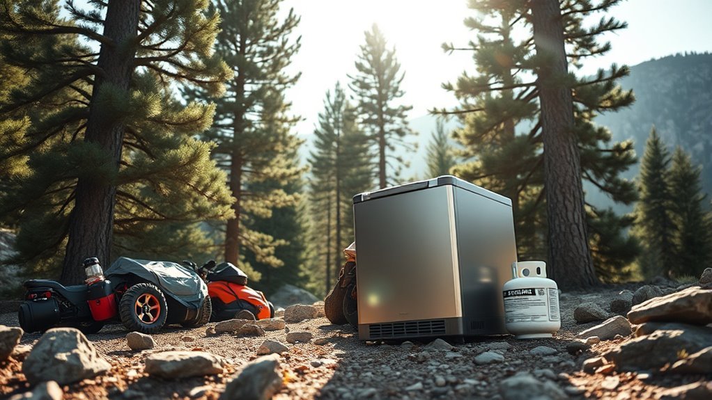 choosing the right propane refrigerator