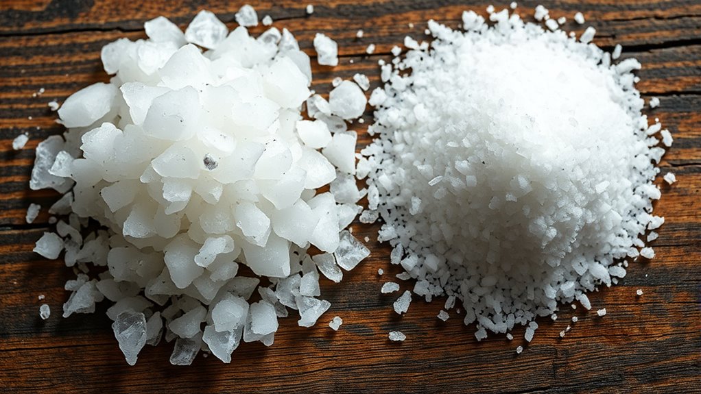 coarse versus fine grains